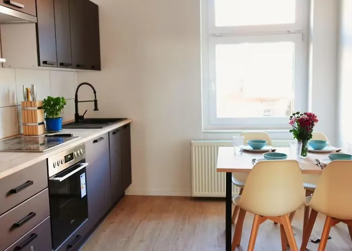 Lejlighed Luvonio - Modern & Zentral Mit Wlan, 55 Zoll Smart Tv & Delonghi Kaffeeautomat