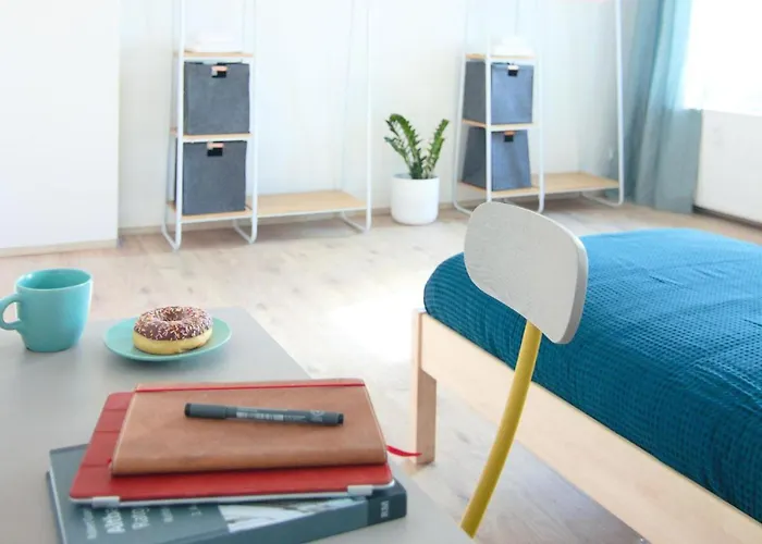 شقة Luvonio - Modern & Zentral Mit Wlan, 55 Zoll Smart Tv & Delonghi Kaffeeautomat